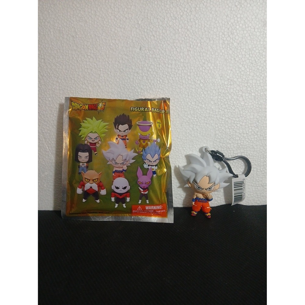 Dragon Ball Super Ultra Instinct Goku Clip  Blind Bag Series 5 Monogram Keychain